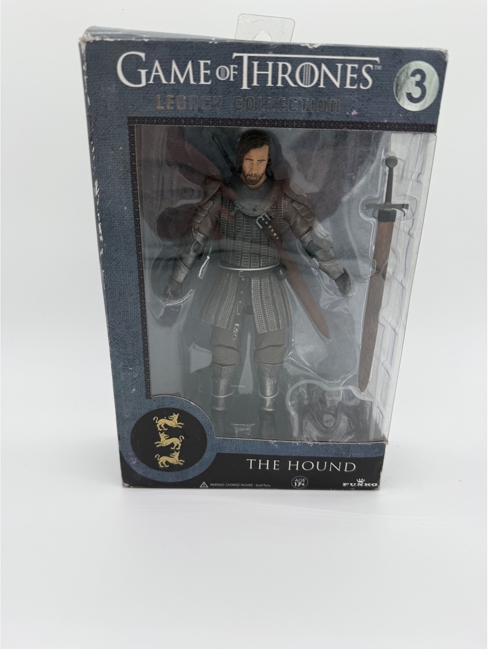Funko Game of Thrones Legacy Collection Series 1 THE HOUND #3 Action Figure NEW